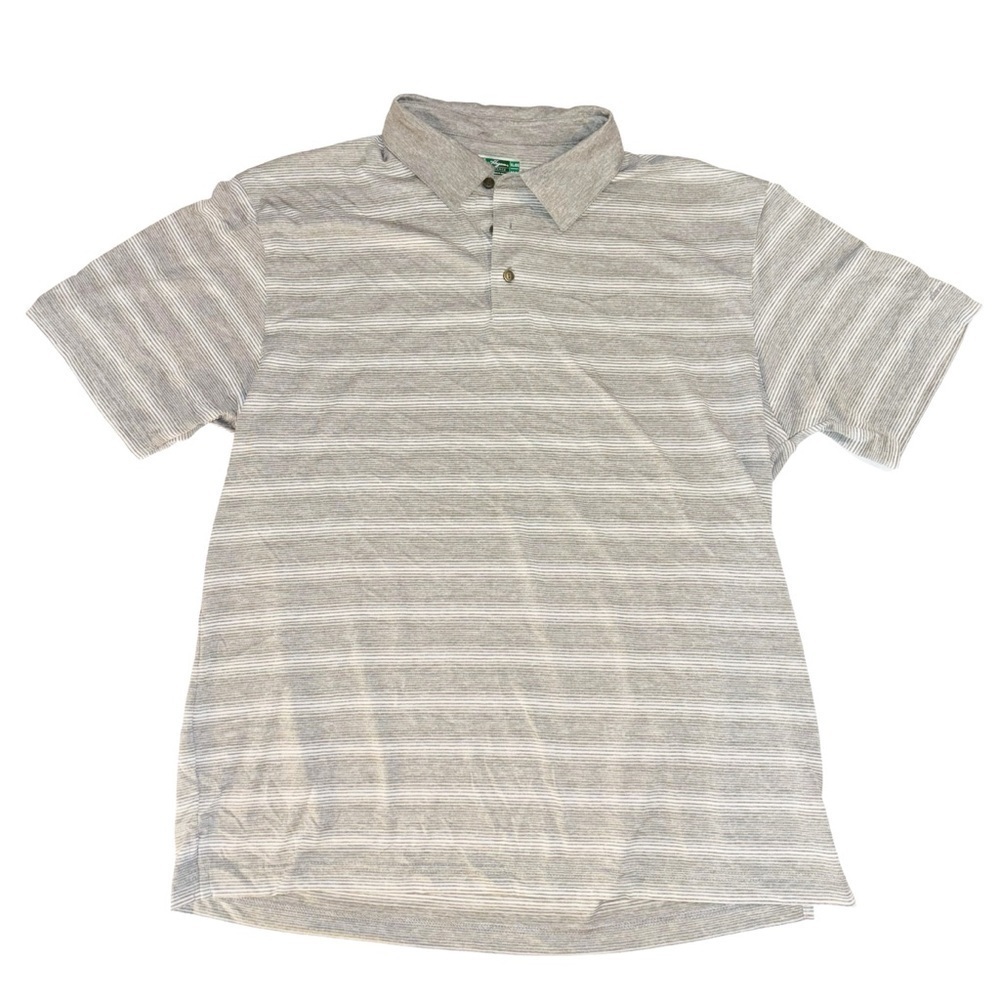 Striped collared shirt